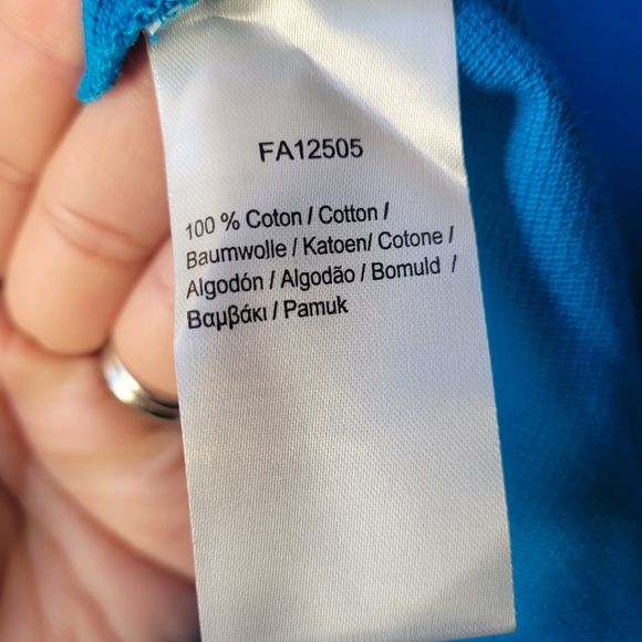 Lacoste Piqué Polo Blue Men's Shirt Collared Peru Cotton Buttons Logo XXL $89.50 - Picture 6 of 12